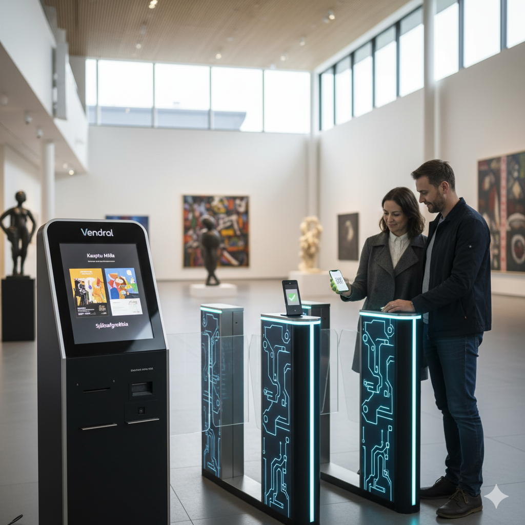 Mandla appið sem framhlið yfir Vendral verkvanginn