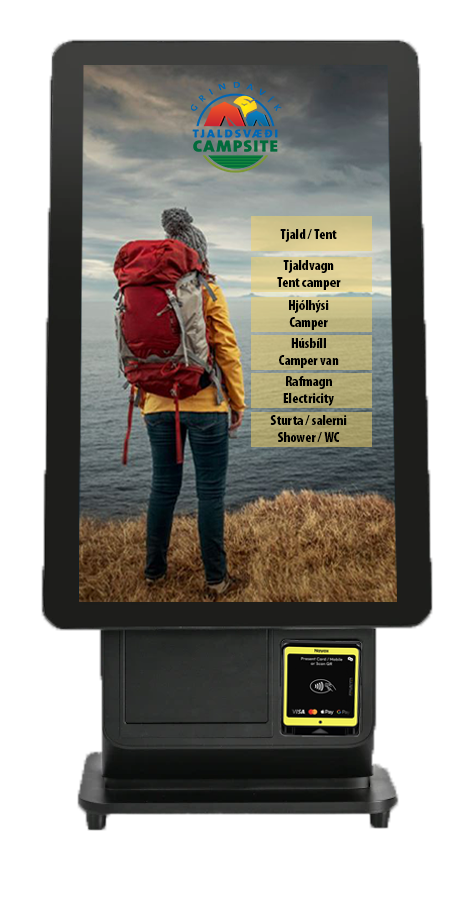 Innandyra sölukíósk